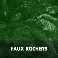 Faux rocher decoratif